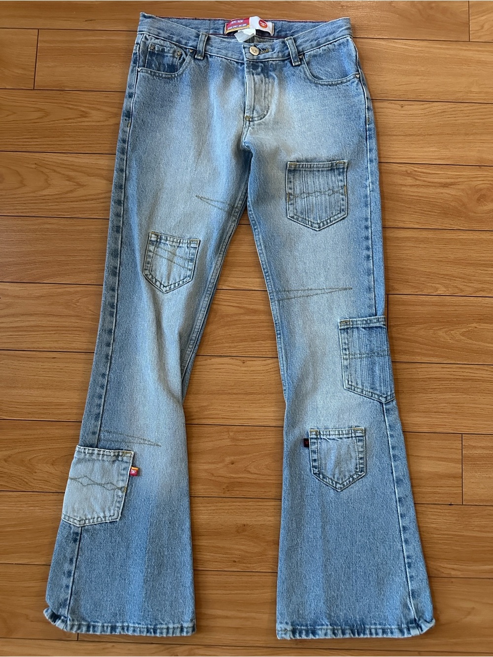 Vintage Kosiuko Patchwork Flare Jeans